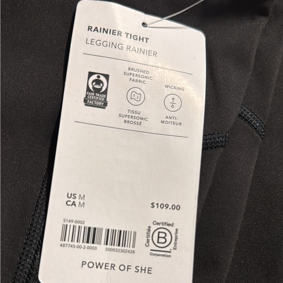 Athleta Rainier Tight // Black - Picture 9 of 16